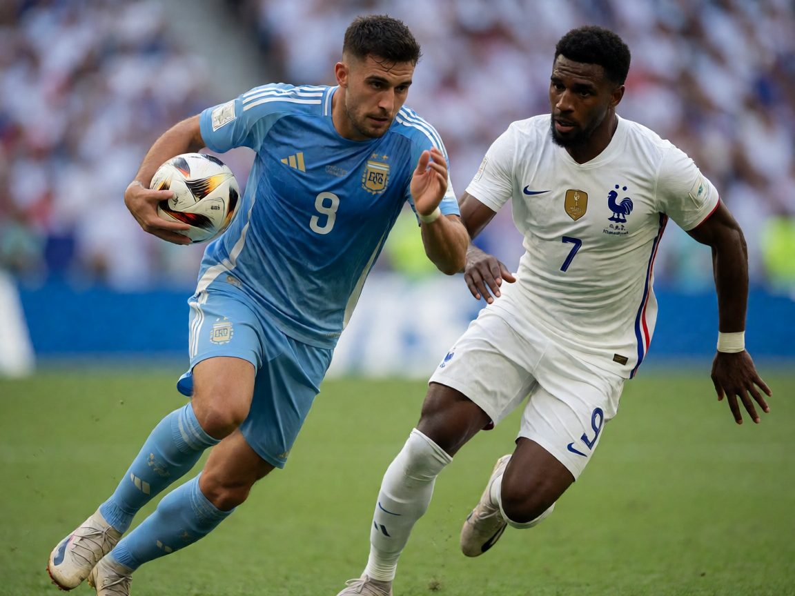 世界杯阿根廷vs法国经典对决精彩进球混剪